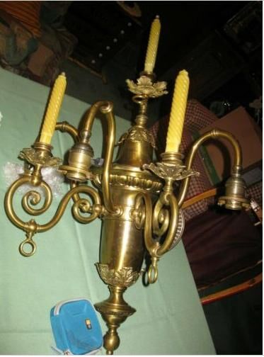 Bronze sconce